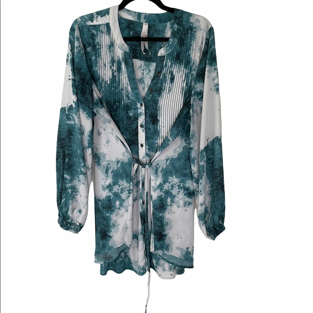 Melissa McCarthy Seven7 Tunic Blouse size 1X